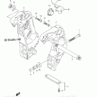 DF100TX Clamp Bracket (DF115Z)