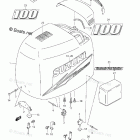 DF 115TL Engine Cover (DF100T)