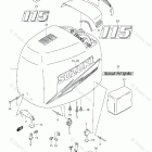 DF 115TL Engine Cover (DF115T)