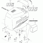 DF 115TL Engine Cover (DF115Z)