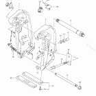 DF 200TXZ Clamp Bracket Transom(X) (DF200T E3)