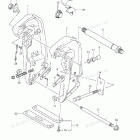 DF 250TXX Clamp Bracket Transom(X,XX) (DF250T E3)