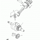 EF6600DQ/EF6600DEQ Коленчатый вал и Поршень
