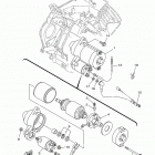 YG6600DEJ/YG6600DJ/EF6600DEJ ПУСКОВОЙ ЭЛЕКТРОДВИГАТЕЛЬ