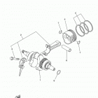 EF2600J Коленчатый вал и Поршень