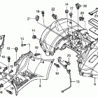 TRX420TM Заднее крыло