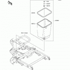 Mule 610 4x4 (KAF400-A1) Optional parts(frame)