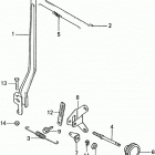 E3500K2 Governor arm@control     plate