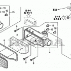 EB5000I Air cleaner              (eb5000i  /  7000i  /  em5000is...