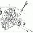 EB6500X1 Crankcase cover          (eb4000x  /  5000xk3  /  6500x1...