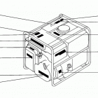 EM1600X Наклейки предупреждения