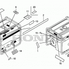 EM3800SX Наклейки предупреждения