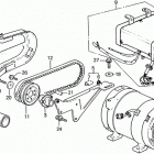 ES4500K1 Control box@generator    @belt cover