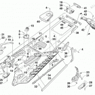 SR VIPER S-TX DX 141 RED Тунель ,задний бампер и брызговик