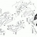 XF 7000 LXR 137 GREEN Поддон и обтекатели