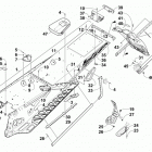 XF 8000 CROSS-COUNTRY SNO PRO 141 ORANGE Тунель ,задний бампер и брызговик