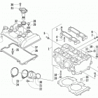 ZR 5000 LXR EARLY BUILD GREEN Головка блока цилиндров