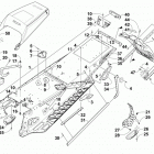 ZR 5000 LXR EARLY BUILD GREEN Тунель ,задний бампер и брызговик