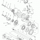 SR VIPER M TX 153 SE SR10M53SFR/SR10M53SFL Коленчатый вал и Поршень