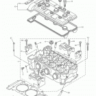 SR VIPER R TX SE SR10RSFL/SR10RSFR ГОЛОВКА ЦИЛИНДРА