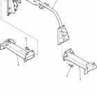 VIKING VK540 IV VK540EA Кронштейн крепления (паук рулевой)
