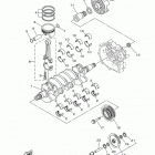 FX CRUISER SHO FA1800AP Коленчатый вал & Поршень