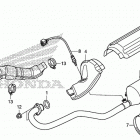 TRX420FE1 Глушитель