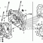 TRX420TM1 Crankcase (2)