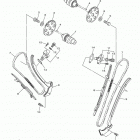 BOLT XVS95CFCL/XVS95CFR/XVS95CFL/XVS95CFCR Цепь механизма газораспределения