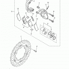 BOLT XVS95CFCL/XVS95CFR/XVS95CFL/XVS95CFCR Передний тормозной суппорт