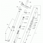 BOLT XVS95CFCL/XVS95CFR/XVS95CFL/XVS95CFCR Передняя вилка