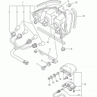 FJR1300A FJR13AFC/FJR13AF Задний фонарь