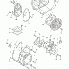 FJR1300ES FJR13ESFC/FJR13ESF Крышка картера двигателя