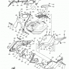 FZ07 FZ07FCR/FZ07FGY/FZ07FW/FZ07FCW/FZ07FR/FZ07FCGY Топливный бак 2