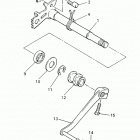 SR400 SR400FGY/SR400FCGY Вал переключения