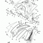 TTR125LE TTR125LEF ТОПЛИВНЫЙ БАК