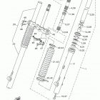 TTR230 TTR230F Передняя вилка
