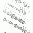 TW200 TW200F1/TW200F1C ТРАНСМИССИЯ