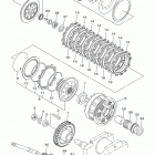 V STAR 1300 XVS13AFCS/XVS13AFS Сцепление