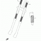 YZ125 YZ125F2 Дополнение к вилке