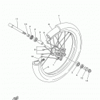 YZ125 YZ125F2 Переднее колесо