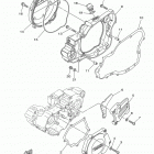 YZ250 YZ250F2 Крышка картера двигателя