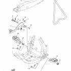 YZ250 YZ250F2 Подножки