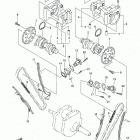 STRYKER BULLET COWL XVS13CFGR/XVS13CFCGR Цепь механизма газораспределения