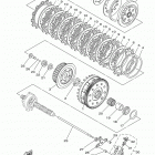 SUPER TENERE XTZ12FS/XTZ12FR/XTZ12FCS/XTZ12FCR Сцепление