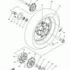 SUPER TENERE XTZ12FS/XTZ12FR/XTZ12FCS/XTZ12FCR Заднее колесо