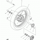 SUPER TENERE XTZ12FS/XTZ12FR/XTZ12FCS/XTZ12FCR Переднее колесо