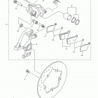 YZFR1 YZFR1FCR/YZFR1FB/YZFR1FL/YZFR1FCB/YZFR1FCL/YZFR1FR Задний тормозной суппорт
