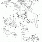 YZFR1 YZFR1FCR/YZFR1FB/YZFR1FL/YZFR1FCB/YZFR1FCL/YZFR1FR ТОПЛИВНЫЙ БАК