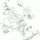 YZFR1 YZFR1FCR/YZFR1FB/YZFR1FL/YZFR1FCB/YZFR1FCL/YZFR1FR Задний фонарь